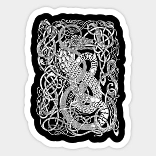 Jormungandr - Norse Viking Serpent Sticker